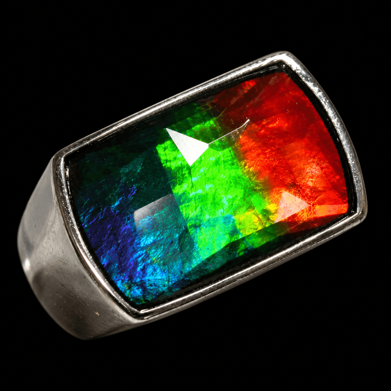 Sterling Silver Ring 20x12mm